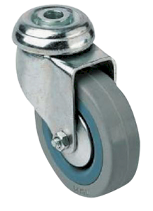 ROULETTE DE COLLECTIVITE NOVOPLEX A ŒIL PIVOTANTE DIAM50 40KG