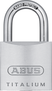 CADENAS A CLE ALUMINIUM SERIE 64 TITALIUM 30MM