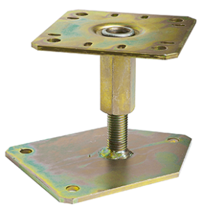 PIED DE POTEAU ANGLE REGLABLE