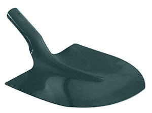 PELLE RONDE ACIER TREMPE 29CM SANS MANCHE