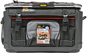 PANIER PORTE OUTILS RIGIDE AVEC COUVERCLE 50CM FATMAX