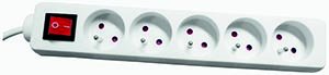 BLOC 5 PRISES AVEC INTERRUPTEUR  16A 3G1 MM 1.50M