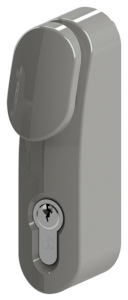 MANOEUVRE EXT DEBRA BEQUILLE ALU RAL 9016 SS CYL ISSUDOM MBE