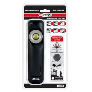 BALADEUSE RECHARGEABLE 500 LUMENS AQPRO