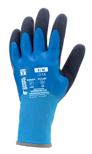 GANTS EUROWINTER L200 13G POLYESTER LATEX DOUBLE ENDUCTION T09