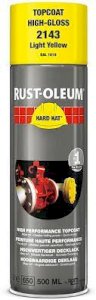 AEROSOL DE PEINTURE INDUSTRIEL 500ML JAUNE CLAIR RAL1018