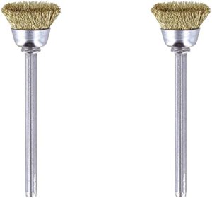 DREMEL 536 LOT DE 2 BROSSES LAITON BOISSEAU Ø13MM