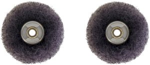 DREMEL S511 LOT DE 2 TAMPONS ABRASIFS EZ SPEEDCLIC Ø 25 MM GRAIN 180/280