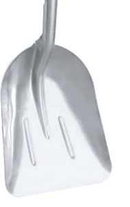 PELLE ALUMINIUM RENDEMENT 39 X 34 CM EP 2 MANCHE BOIS 110 CM