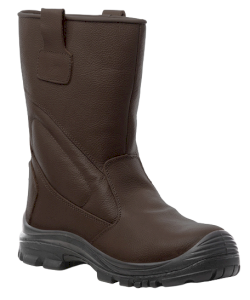 BOTTES DE SECURITE CUIR FOURRE MARRON PIEMONTITE