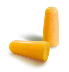 BOUCHONS ANTIBRUIT PU ORANGE (200 P.SACHET IND)