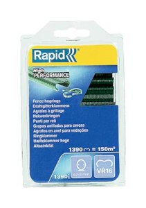 AGRAFE VR16 PLASTIFIEES VERT (BLISTER DE 1390)