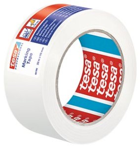 ADHESIF DE MARQUAGE 60760 33 M X 50 MM BLANC