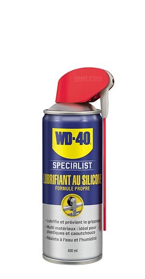 LUBRIFIANT AU SILICONE WD40 520ML (SYST. PRO.)