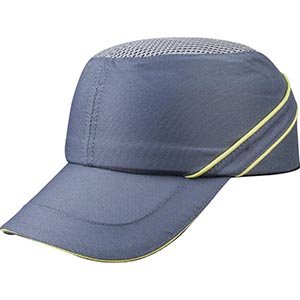 CASQUETTE ANTI-HEURT AIRCOLTAN GRIS-JAUNE VISIERE 7 CM