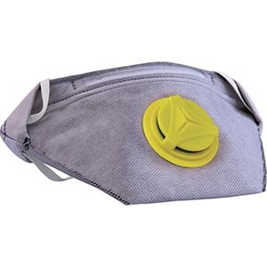 DEMI-MASQUE PLIABLE FFP2 NR VAP ORG AVEC VALVE ANTI-ODEUR PAPIA