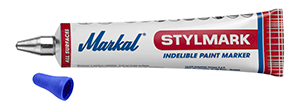 MARQUEUR A PEINTURE INDUSTRIEL INDELEBILE TUBE 50 ML BLEU
