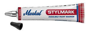 MARQUEUR A PEINTURE INDUSTRIEL INDELEBILE TUBE 50 ML NOIR