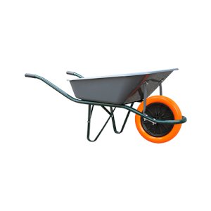 BROUETTE BASIC PRO VERTE ROUE SOUPLE INCREVABLE