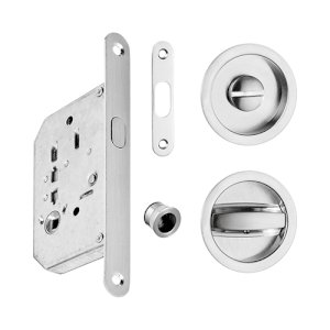 KIT SERR A LAR PORTE COULI PENE MENTONNET FINI INOX CLE L LOK64 CLE L ROS RONDES