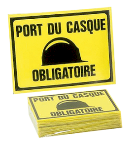 SAC 25 PX 300X200MM PORT CASQUE OBLIGATOIRE