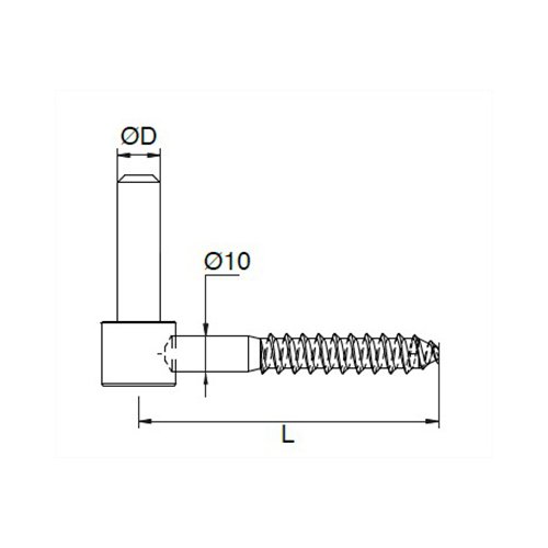 GOND VIS BOIS D 16 L 84 CATA