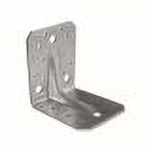 EQUERRE RENFORCEE ACIER GALVA 90X105X105X3 MM
