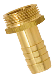 EMBOUT CANNELE MALE 15/21 - Ø 15 MM