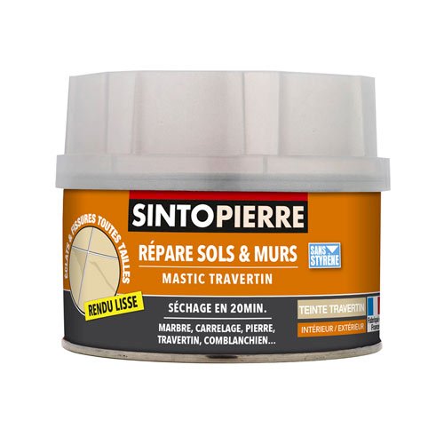 MASTIC DE REPAR TEINT TRAVERTIN SINTOPIERRE 170 ML