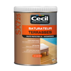 SATURATEUR TERRASSE SX 725 NATUREL MAT 1L