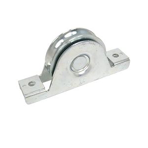 ROUE A SUPPORT A ENCASTRER GORGE RONDE 100X25 2R D20 ZG.BL
