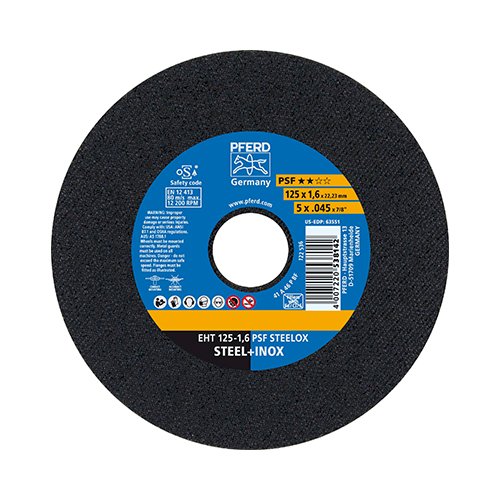 DISQUE EHT 125-1,6 PSF STEELOX (BTE 25)