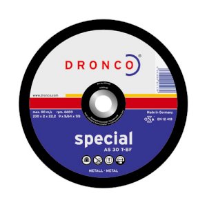 DISQUE 125X2,5 DEPORT AS30T ACIER SPEC. (BTE 25)