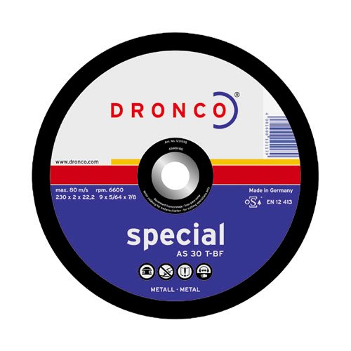 DISQUE 125X2,5 DEPORT AS30T ACIER SPEC. (BTE 25)