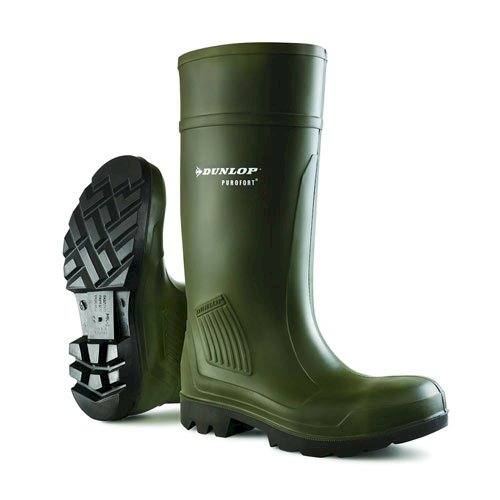 BOTTE PUROFORT VERTE SECURITE  T 41