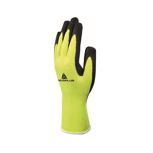 GANT PES JAUNE LATEX NOIR 10