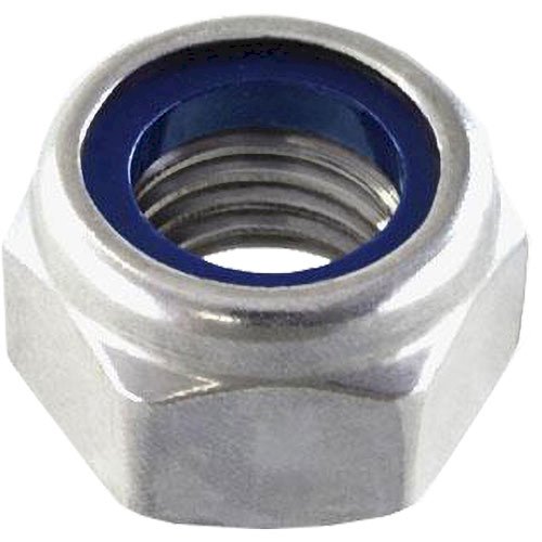 ECROU AUTO-FREINE A BAGUE NYLON SERIE EN ACIER ZN