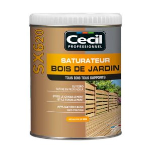 SATURATEUR BOIS JARDIN SX 620 NATUREL 1L