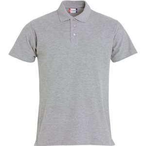 BASIC POLO GREY MELANGE