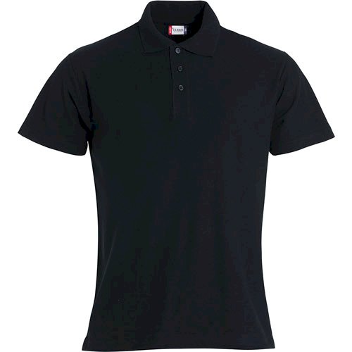 BASIC POLO BLACK XXL