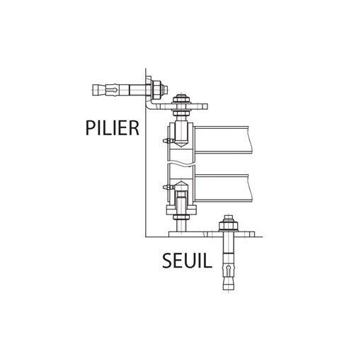 JEU PIV A CHEV A/CHEV S100 TUB40 +CAP