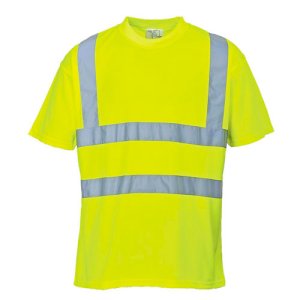 T-SHIRT HAUTE VISIBILITE S478 JAUNE