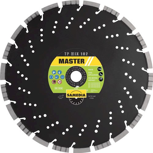 DISQUE DIAMANT TP MIX 102 AL 25,4 SAS Ø350 MM