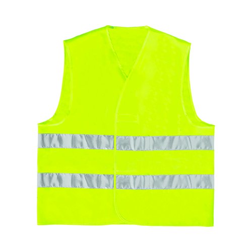 GILET HAUTE VISIBILITE JAUNE FLUO TL