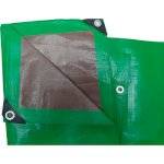 BACHE HQ250 PRO 6 M X 10 M VERTE EXTERIEURE