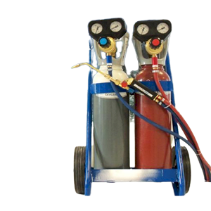 POSTE OXYGENE / ACETYLENE B5 COMPLET (CHARIOT, CHALUMEAU)