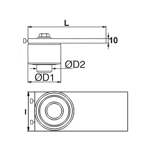 PIVOT SUP.A RLMT D50 DBLE REG.ZG.BL 1